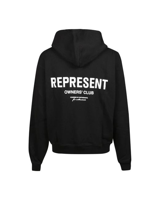 Zip-Throughs Represent de hombre de color Black