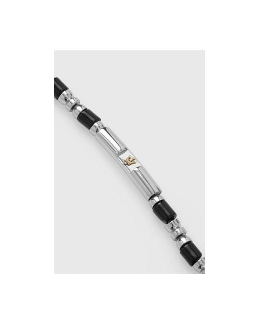 Bracelets di Maserati in White da Uomo