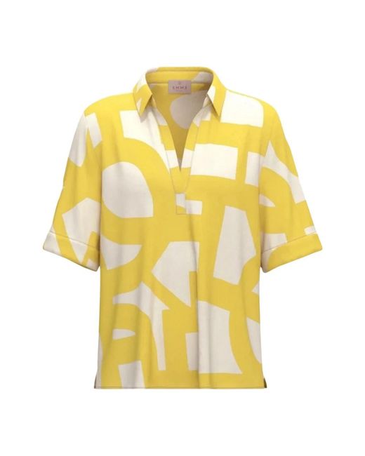 Marella Yellow Polo Shirts
