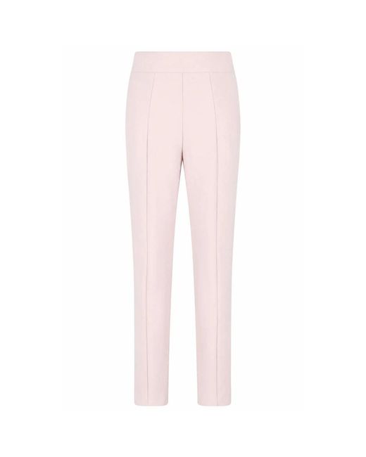 FEDERICA TOSI Pink Slim-Fit Trousers