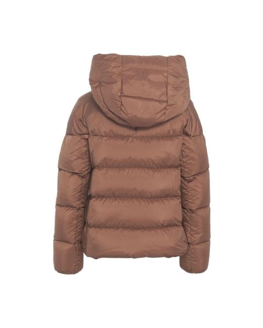 Peuterey Elegante Marrone Donsjas Aw25 in het Brown