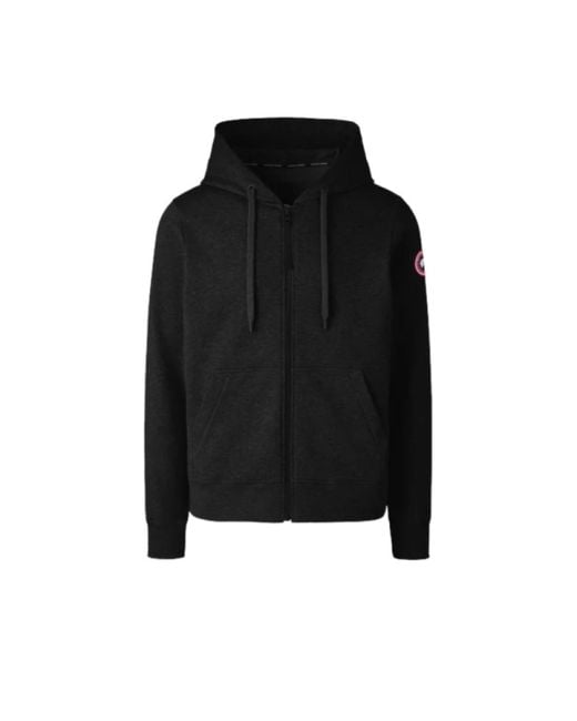 Canada Goose Black Zip-Throughs for men