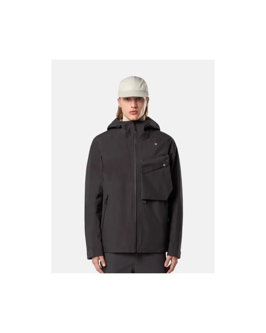 Stone Island Gore-Tex Hoodie Loodgrijs in het Blue voor heren