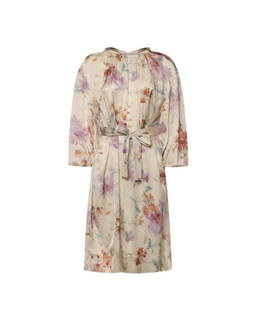Herno Natural Midi Dresses