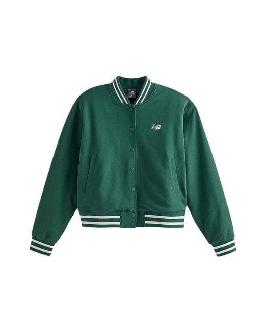 Bomber Jackets di New Balance in Green
