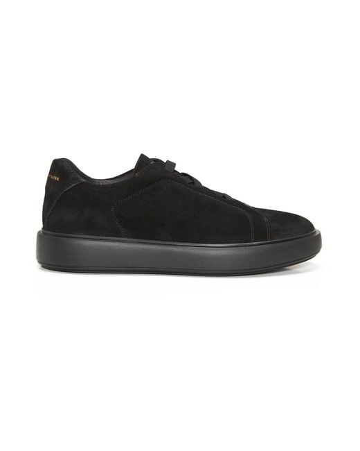 Officine Creative Suede Sneakers, Made in het Black voor heren