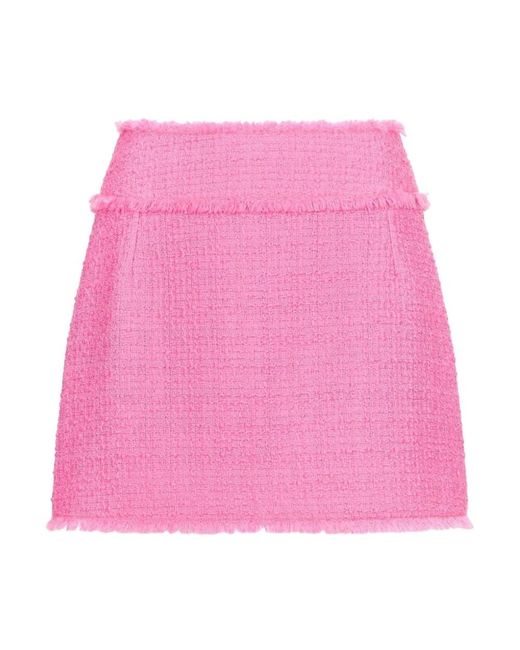 Dolce & Gabbana Pink Short Skirts