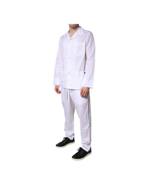 Dolce & Gabbana Purple Pyjamas for men