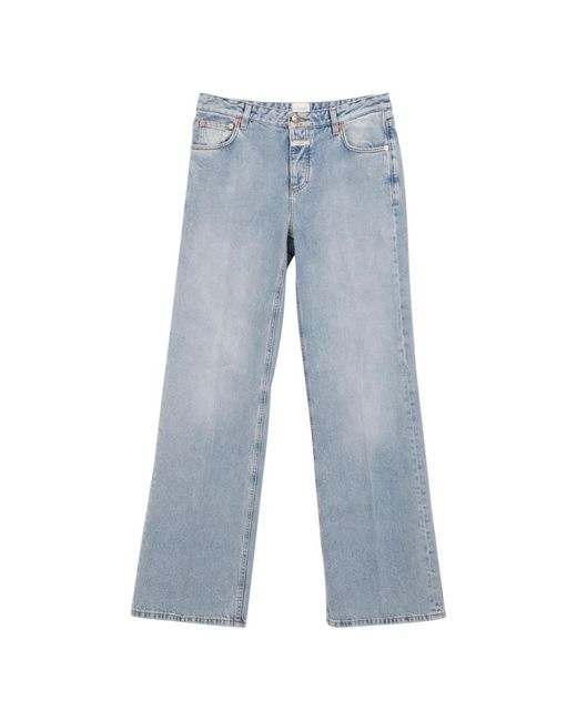 Closed Blue Klassische blaue weite passform jeans