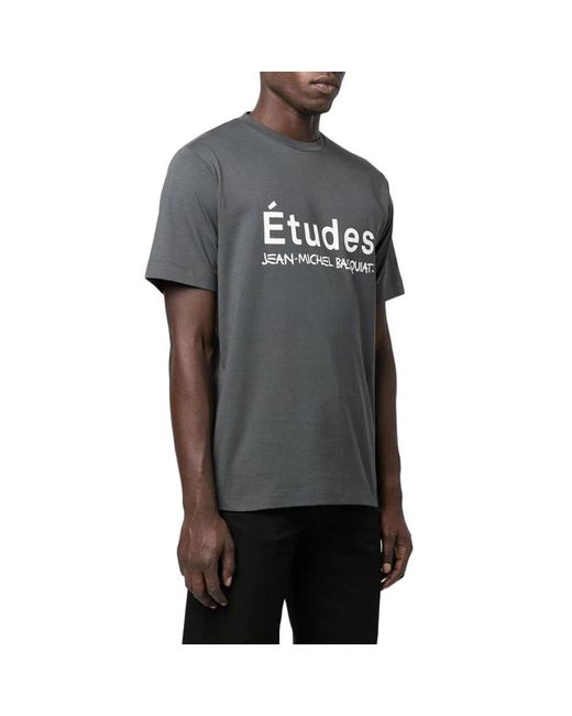 Études - tops > t-shirts Etudes Studio pour homme en coloris Gray