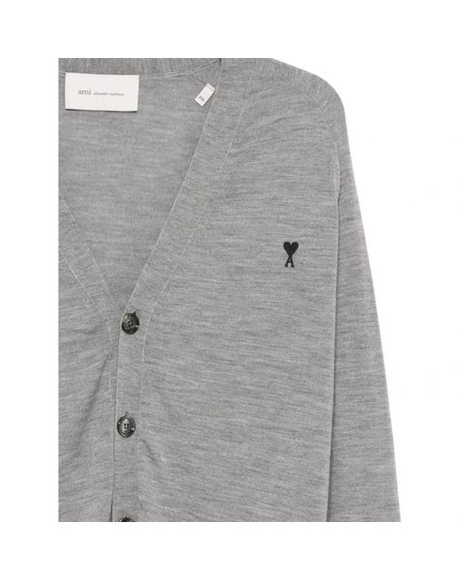 Cardigans di AMI in Gray da Uomo