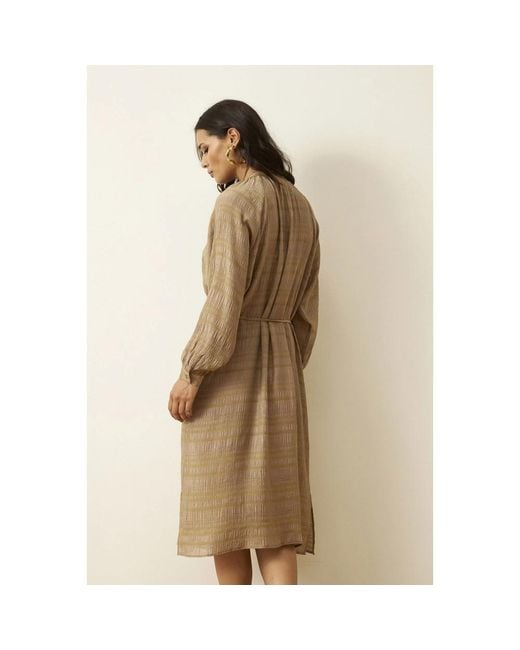iN FRONT Natural Midi Dresses