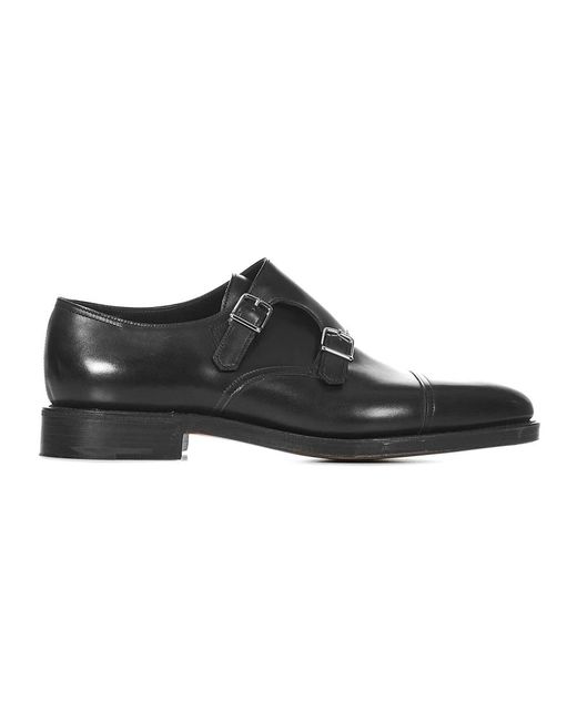 John Lobb Black Business Shoes for men