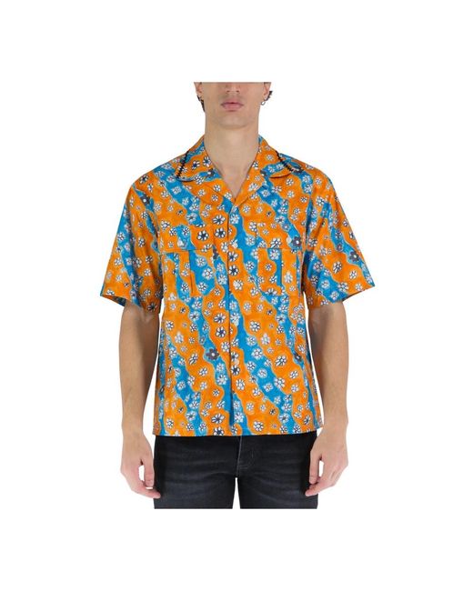 Marni Multicolor Short Sleeve Shirts for men