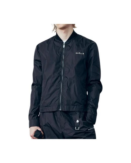 Gaelle Paris Men's Black Light Jackets casual jackets