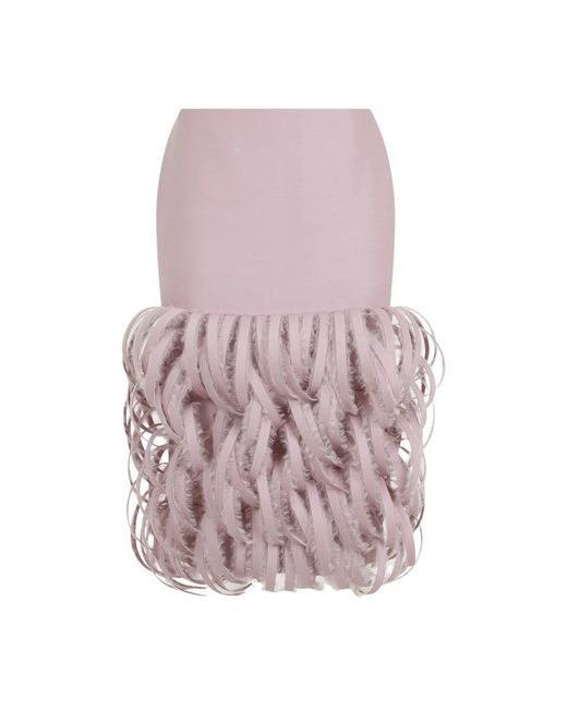 Balenciaga Pink Pencil Skirts