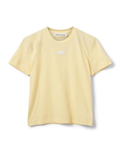 T-Shirts Sofie Schnoor de color Yellow