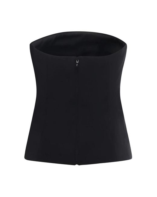 Genny Sleeveless Tops in het Black