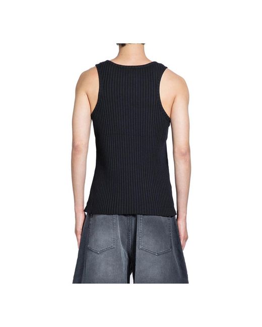Simone Rocha Black Sleeveless Tops for men