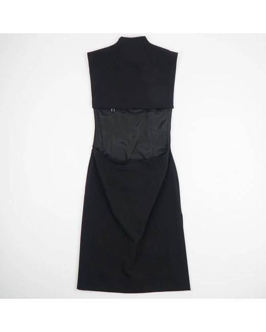 Max Mara Black Short Dresses