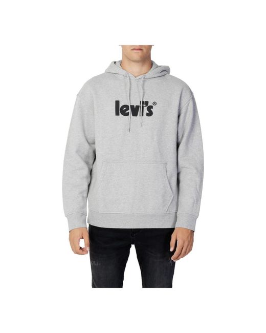 Levi's Gray Hoodies for men