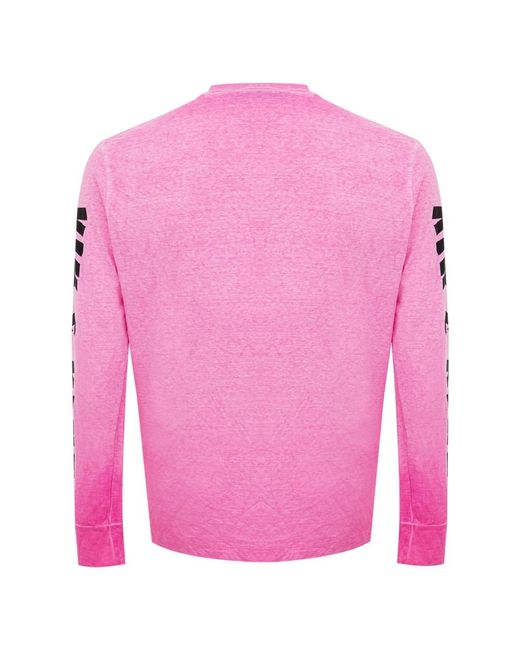 Tops > long sleeve tops DSquared² pour homme en coloris Pink