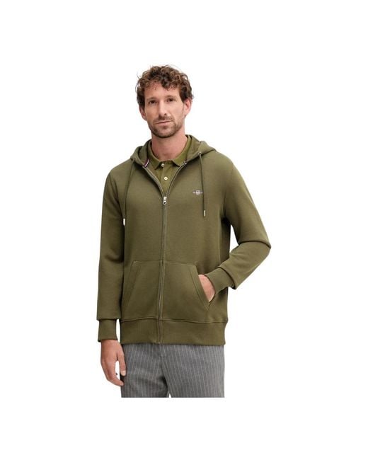 Gant Zip-Throughs in het Green voor heren