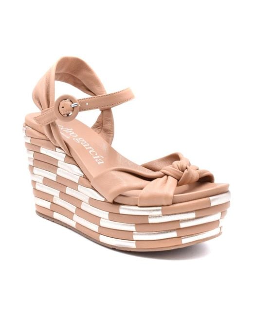Pedro Garcia Pink Wedges