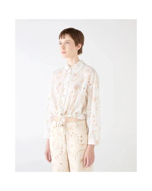 Shaft Overhemden ,Camicia Bubble in het Natural