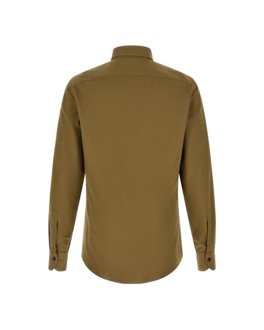 Borriello Green Casual Shirts for men
