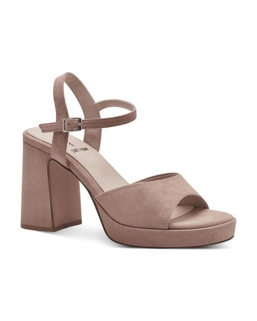 High Heel Sandals di S.oliver in Natural