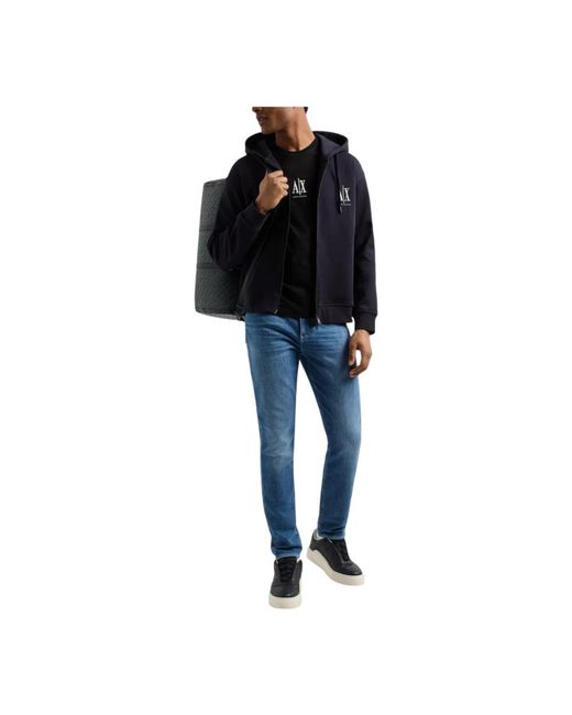 ARMANI EXCHANGE Blue Slim-Fit Jeans for men