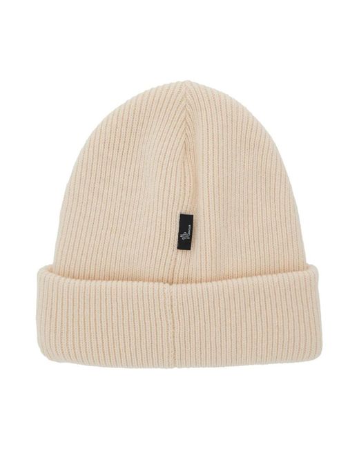 Beanies di Moncler in Natural