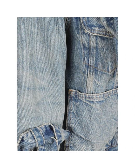 Ganni Blue Denim Jackets