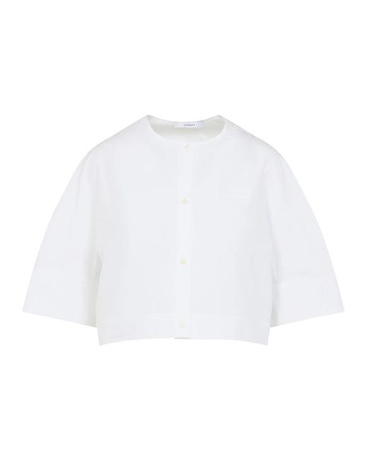 Givenchy White Lässiges Baumwollhemd Für Männer