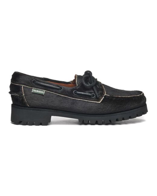 Sebago Black Sailor Shoes