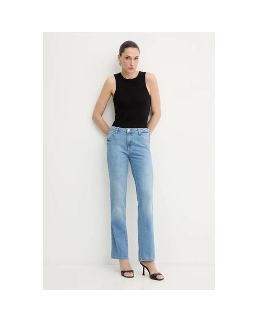 Guess Rechte Jeans in het Blue