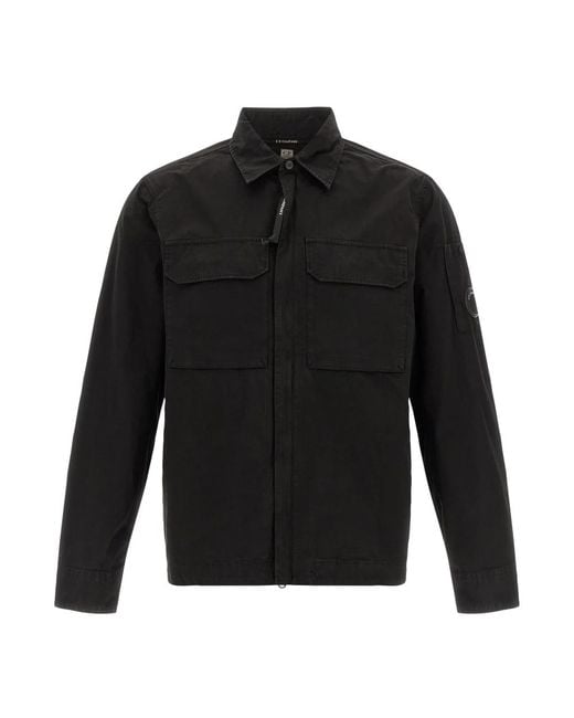 C P Company Black Casual Shirts for men