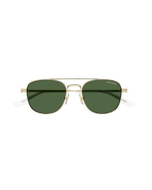 Montblanc Green Sunglasses for men