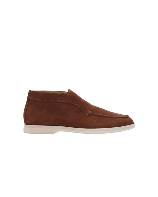 Scarosso Brown Ankle Boots for men