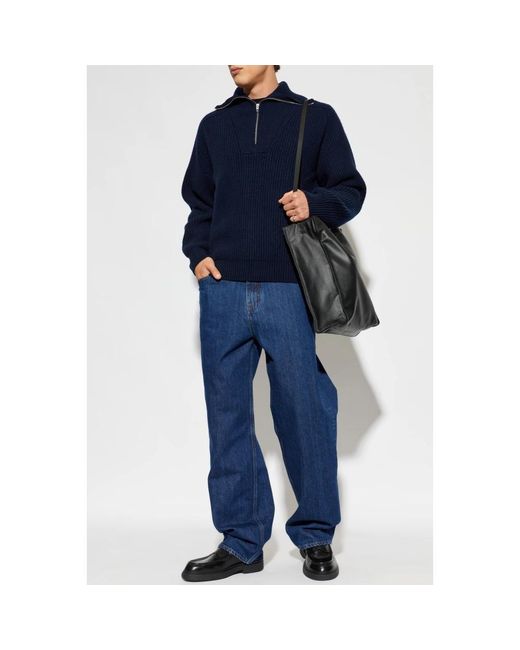 Turtlenecks Jil Sander de hombre de color Blue