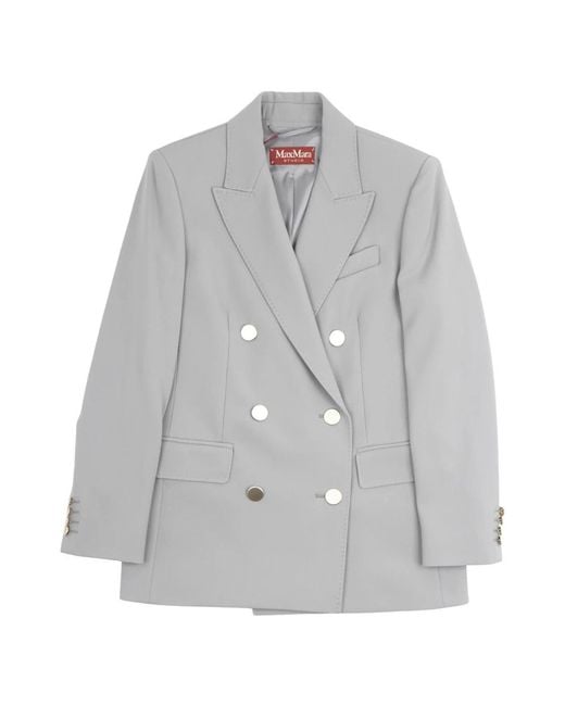 Max Mara Gray Blazers