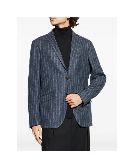 Etro Blue Blazers for men
