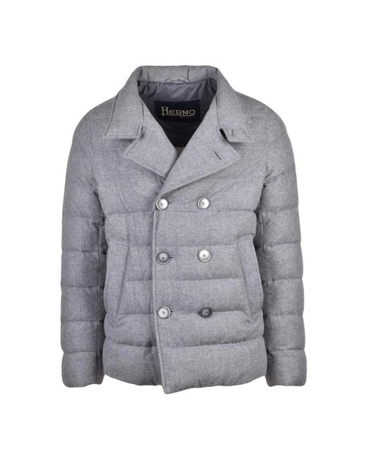 Winter Jackets Herno pour homme en coloris Gray