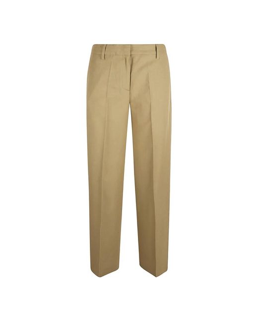 True Royal Natural Taube Graue Leinen Viskose Hose