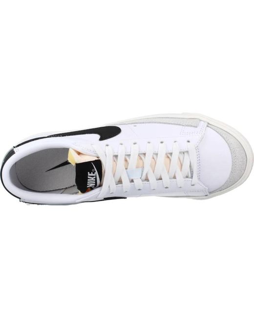 Shoes > sneakers Nike en coloris White