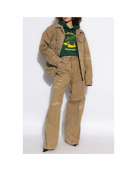 Light Jackets di DSquared² in Natural