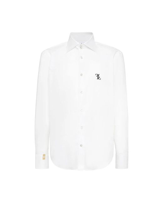 Billionaire White Formal Shirts for men