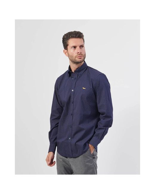 Harmont & Blaine Blue Casual Shirts for men