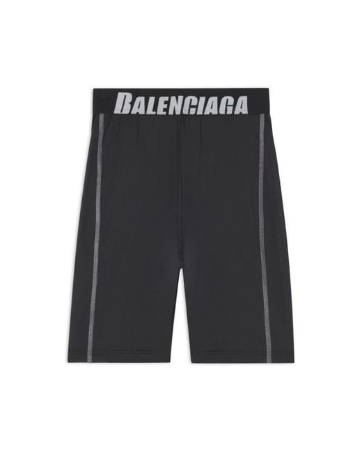 Balenciaga Black Short Shorts